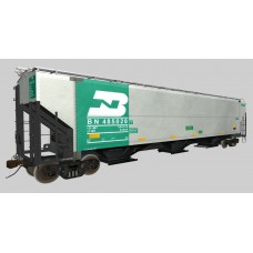 Burlington Northern 1994 Aluminum Grain Cars